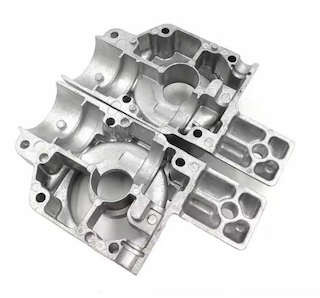 Heavy-Duty A356 aluminiumlegering Lågtrycksgjutning Enkel bas stödplatta