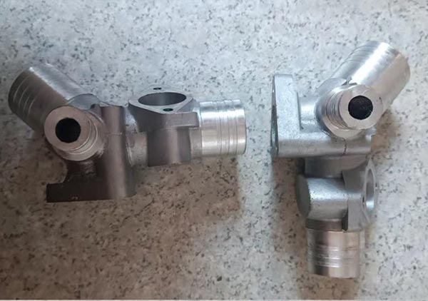 Cast aluminum exhaust pipes